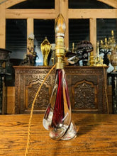 Load image into Gallery viewer, 1950s Flavio Poli Seguso 'Sommerso' Table Lamp, Murano Italy, MCM