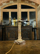 Load image into Gallery viewer, Scagliola Neo Classical Table Lamp