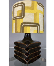 Load image into Gallery viewer, Rare Cari Zalloni Designer Iconic Facette Table Lamp For German ‘Steuler’, Brown