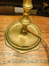 Load image into Gallery viewer, Antique 4 Arm Bouilotte Lamp, Solid Brass, Early 20th Century
