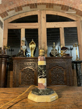 Load image into Gallery viewer, Antique Neoclassical Marble Table Lamp