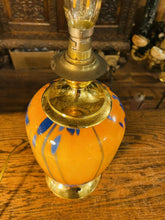 Load image into Gallery viewer, Vintage Murano Glass Table Lamp With Gold Plated Fittings
