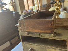 Load image into Gallery viewer, Antique Pine Tabletop Storage Chest of Drawers, Cabinet, Desktop, Original Paint