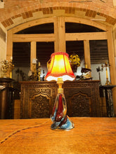 Load image into Gallery viewer, Vintage Mid-century Murano Sommerso Table Lamp