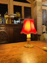 Load image into Gallery viewer, Louis XVI Style Gilded Bronze Bedside ‘Boudoir’ Table Lamps, Signed Pair