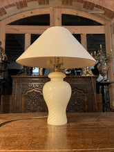 Load image into Gallery viewer, Vintage Murano Swirl Glass Lamp, ‘Paolo Venini’ For Venini, 1960’s