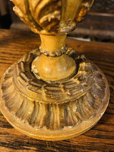 Load image into Gallery viewer, Pair Of Antique Italian Venetian Carved Giltwood , Polychrome Table Lamps