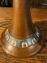 Load image into Gallery viewer, 19th Century Japanese Enamelled Bronze Cloissonne Table Lamps, Pair, Rewired