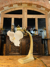 Load image into Gallery viewer, Antique Art Nouveau Bronze Bankers Desk Lamp, Early 20th C, (Pair Available)