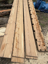 Load image into Gallery viewer, Reclaimed,Flooring,Floorboards, Antique Pitch Pine, 12 Inch/30cmWide, 28mm Thick