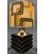 Load image into Gallery viewer, Rare Cari Zalloni Designer Iconic Facette Table Lamp For German ‘Steuler’, Brown