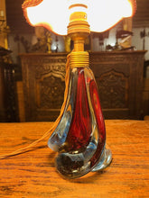 Load image into Gallery viewer, Vintage Mid-century Murano Sommerso Table Lamp