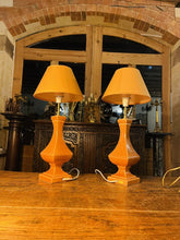 Load image into Gallery viewer, Pair Of Vintage Mid-Century Table Lamps By ‘Kostka’ Of France
