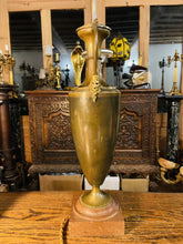 Load image into Gallery viewer, Antique Neoclassical Solid Bronze Urn Table Lamp, Ancient Greek Style