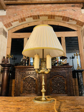Load image into Gallery viewer, Antique 4 Arm Bouilotte Lamp, Solid Brass, Early 20th Century
