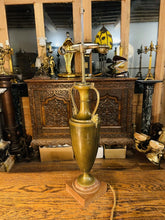 Load image into Gallery viewer, Antique Neoclassical Solid Bronze Urn Table Lamp, Ancient Greek Style
