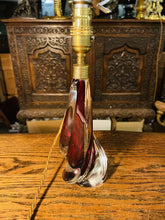 Load image into Gallery viewer, 1950s Flavio Poli Seguso 'Sommerso' Table Lamp, Murano Italy