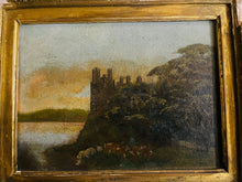 Load image into Gallery viewer, 18th Century Oil Painting Of Beeston Castle By George Barret Senior