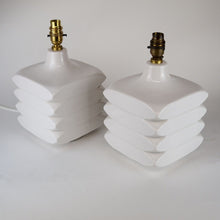 Load image into Gallery viewer, Rare Pair Cari Zalloni Designer Iconic Facette Table Lamps For German Steuler