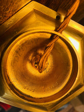 Load image into Gallery viewer, Antique Louis XVI “Cellar Light” Bronze Table Lamp, Signed ‘Henry Petitot’