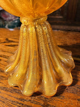 Load image into Gallery viewer, Murano Glass Lamp Real Gold by ‘Marbro Company’, Seguso Vetri d’Art, MCM