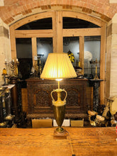 Load image into Gallery viewer, Antique Neoclassical Solid Bronze Urn Table Lamp, Ancient Greek Style