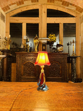 Load image into Gallery viewer, Vintage Mid-century Murano Sommerso Table Lamp