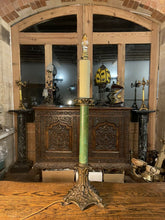 Load image into Gallery viewer, A WILLIAM IV ROCOCO REVIVAL PALMER PATENT CANDLE LAMP, CIRCA 1830