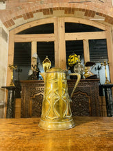 Load image into Gallery viewer, Antique Joseph Sankey Art Nouveau Copper Lidded Large Water Jug c1905