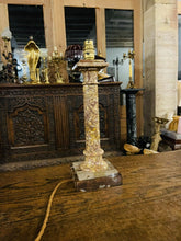 Load image into Gallery viewer, Scagliola Neo Classical Table Lamp
