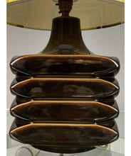 Load image into Gallery viewer, Rare Cari Zalloni Designer Iconic Facette Table Lamp For German ‘Steuler’, Brown