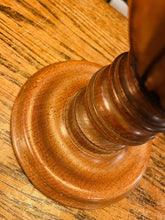 Load image into Gallery viewer, Antique Jacobean Style Hand Carved Oak Table Lamp