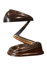 Load image into Gallery viewer, Genuine Authentic Brevette Bakelite lamp Brown By Gustave Miklos For Jumo