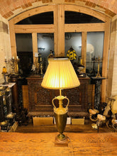 Load image into Gallery viewer, Antique Neoclassical Solid Bronze Urn Table Lamp, Ancient Greek Style