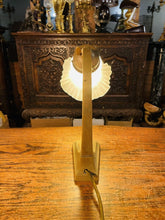 Load image into Gallery viewer, Antique Art Nouveau Bronze Bankers Desk Lamp, Early 20th C, (Pair Available)