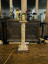 Load image into Gallery viewer, Scagliola Neo Classical Table Lamp