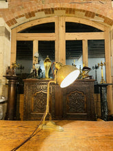 Load image into Gallery viewer, Antiwue Jugendstil Art Nouveau Brass Desk Lamp, 1910
