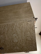 Load image into Gallery viewer, Vintage Birds Eye Maple Art Deco Style Antique Wardrobes