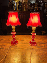 Load image into Gallery viewer, Vintage Murano ‘Barovier & Toso’ Pair of Table Lamps, Venetian Glass Lighting