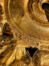 Load image into Gallery viewer, Antique Signed Gilded Bronze French Empire Style Table Lamp, Rewired