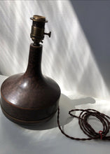 Load image into Gallery viewer, Mid-Century Brown Ceramic Table Lamp by Désirée Stentøj, 1960s MCM
