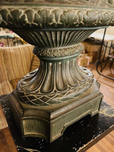Load image into Gallery viewer, Large 19th Century Solid Bronze, Neo-Classical Urn, Greek Putti Frieze