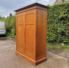 Load image into Gallery viewer, Early 20th Century Antique Quartersawn Oak School Cupboard, Housekeepers