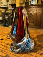 Load image into Gallery viewer, Vintage Mid-century Murano Sommerso Table Lamp