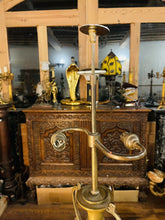 Load image into Gallery viewer, Antique Neoclassical Solid Bronze Urn Table Lamp, Ancient Greek Style