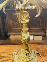 Load image into Gallery viewer, LOUIS XV STYLE GILT BRONZE ROCOCO CANDELABRA TABLE LAMP, C 1860