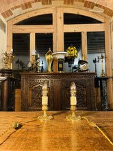 Load image into Gallery viewer, Pair Of Louis XVI Style Gilded Bronze ‘Boudoir’ Table Lamps, Signed