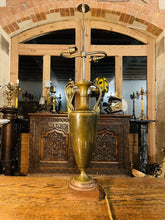 Load image into Gallery viewer, Antique Neoclassical Solid Bronze Urn Table Lamp, Ancient Greek Style