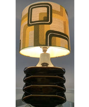 Load image into Gallery viewer, Rare Cari Zalloni Designer Iconic Facette Table Lamp For German ‘Steuler’, Brown