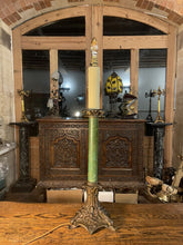 Load image into Gallery viewer, WILLIAM IV BRONZE ROCOCO REVIVAL ‘PALMER’ CANDLE LAMP, CIRCA 1830